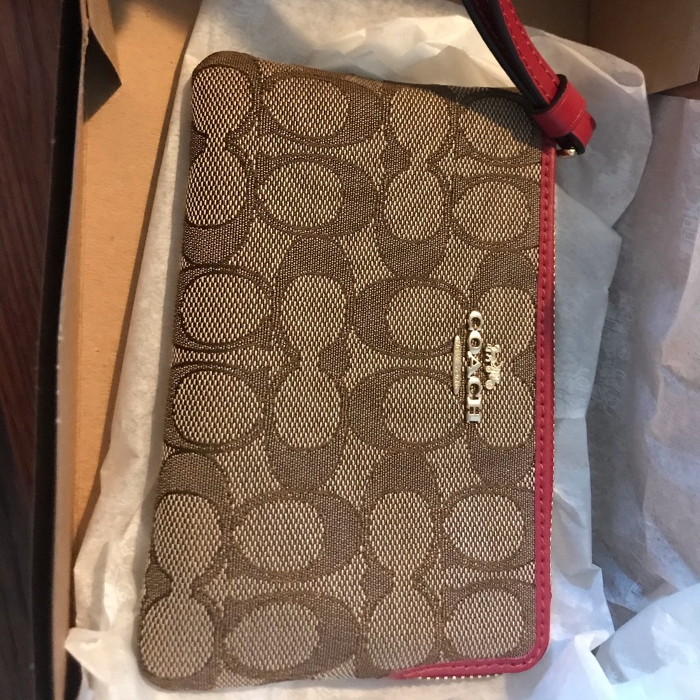 Coach wristlet